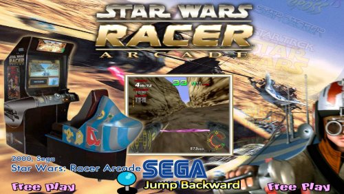 More information about "Star Wars Racer Arcade by Hitmaker (SEGA HIKARU hardware) + Bezel"