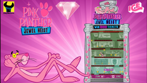 More information about "Video Theme  Pink Panther Jewel Heist by ICE / Play Mechanix  16:9 (Teknoparrot)+Wheel"