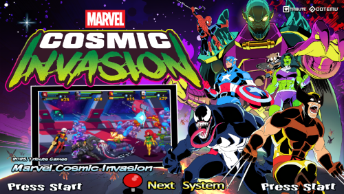 More information about "MARVEL Cosmic Invasion - PC Game / Nintendo Switch Hyperspin - Theme + Wheel + Video *FULLHD 3.0.0"