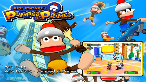More information about "Ape Escape Pumped & Primed (PS2) (4:3)"