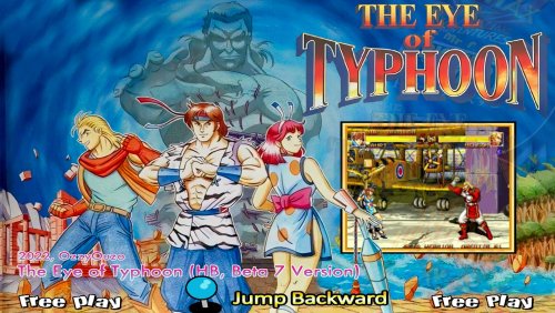 More information about "The Eye of Typhoon (TEOT) by Viccom / OzzyOuzo (NeoGeo MVS Homebrew) + Bezel"