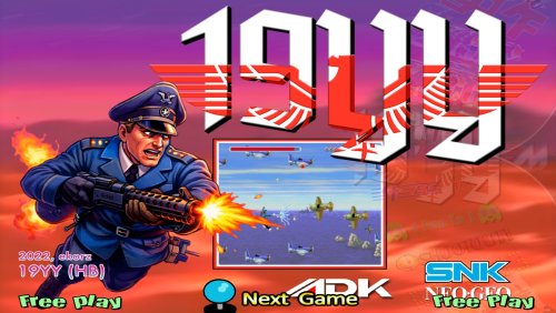 More information about "19YY (NeoGeo MVS Homebrew) + Bezel"