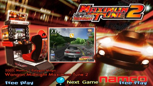 More information about "Wangan Midnight Maximum Tune 2 by Namco (Chihiro hardware) + Bezel"
