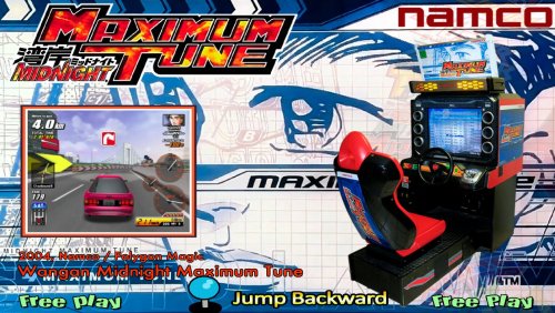 More information about "Wangan Midnight Maximum Tune by Namco (Chihiro hardware) + Bezel"