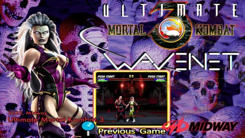 More information about "Ultimate Mortal Kombat 3 (Wave Net) by Midway + Bezel"