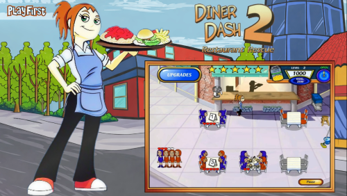 More information about "Video Theme Diner Dash 2 Restaurant rescue 16:9 (PopCap Games)"