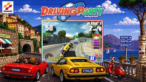 More information about "Video Theme 16:9 Driving Party Racing in Italy (gticlub2ea) Mame (Konami)"