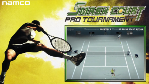 More information about "Video Theme Smash Court Tennis Pro Tournament (Namco System 246)+ Wheel Clear"