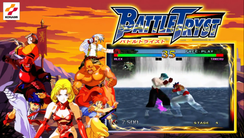 More information about "Video Theme Battle Tryst by Konami (btltryst) (Konami M2) + Wheel Clear (MAME 0.289 M2 fork )"