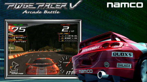More information about "Video Theme Ridge Racer V - Arcade Battle(Namco System 246)+ Wheel Clear"