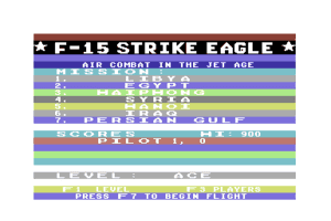 F-15 Strike Eagle 0