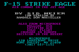 F-15 Strike Eagle 0