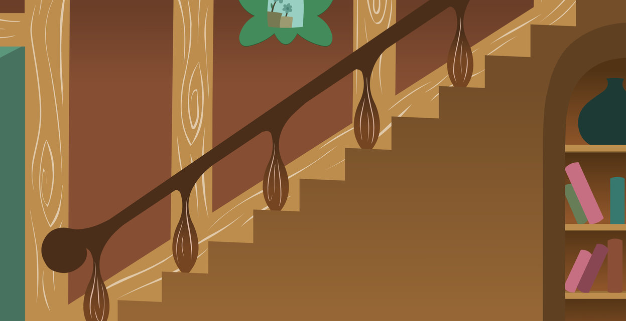 MLP Background: Fluttershy's staircase