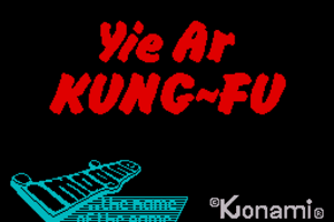 Yie Ar Kung-Fu 1