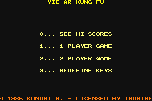 Yie Ar Kung-Fu 1