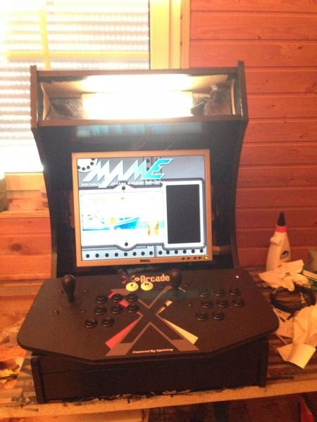 Custom 2 Player Street Fighter Ii Bartop Cabinet Build Using A X