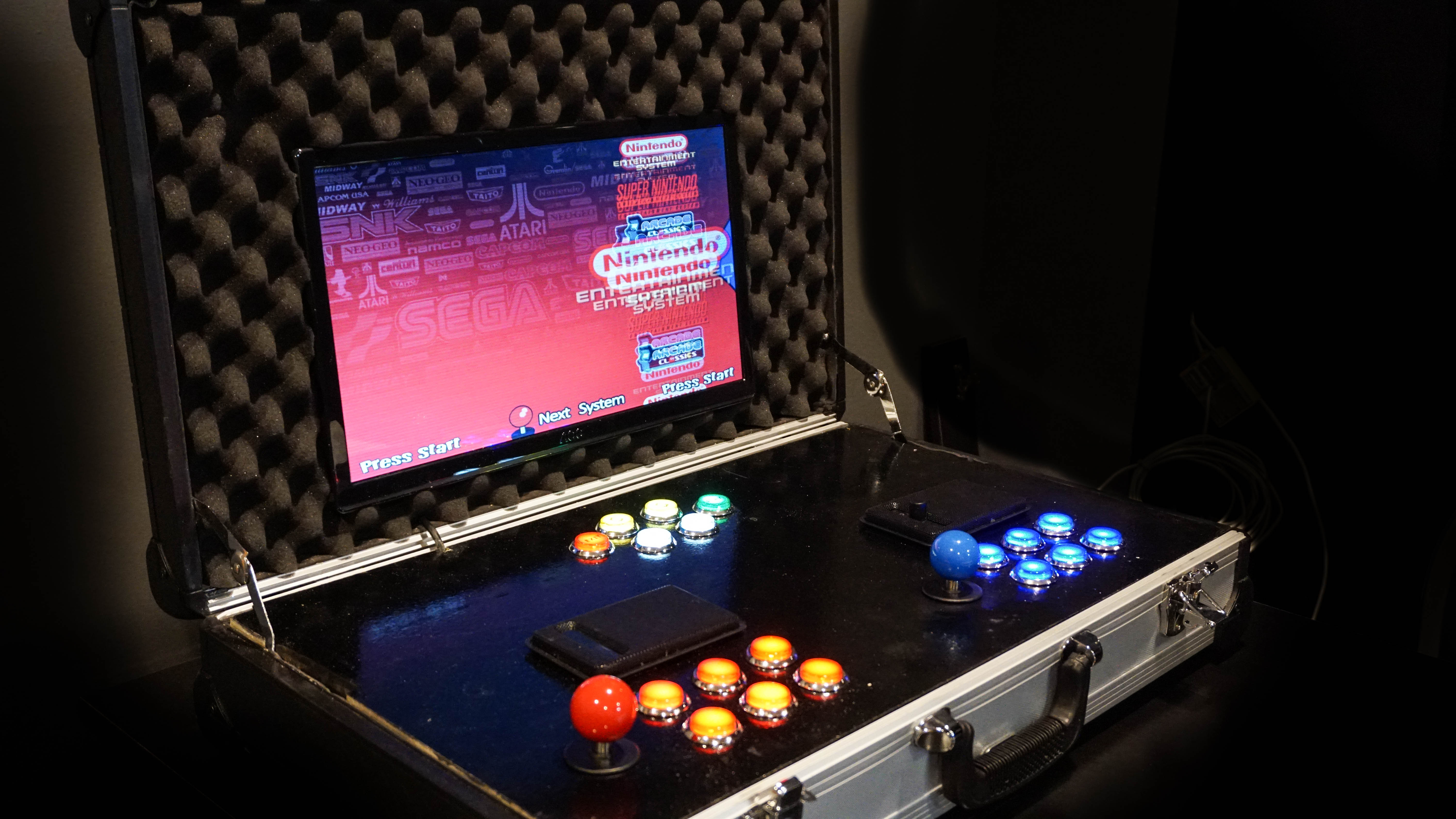 Project Mobile Hyperspin 2 Player Arcade Cabinets And Projects