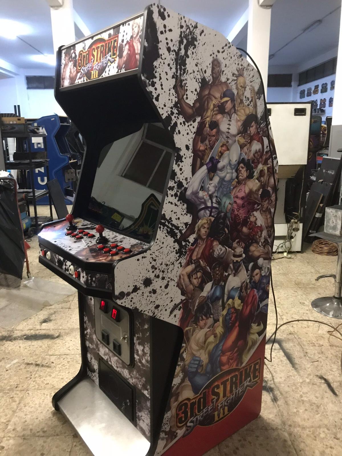 Street Fighter 3rd Strike Cabinet Artworks I M Preparing